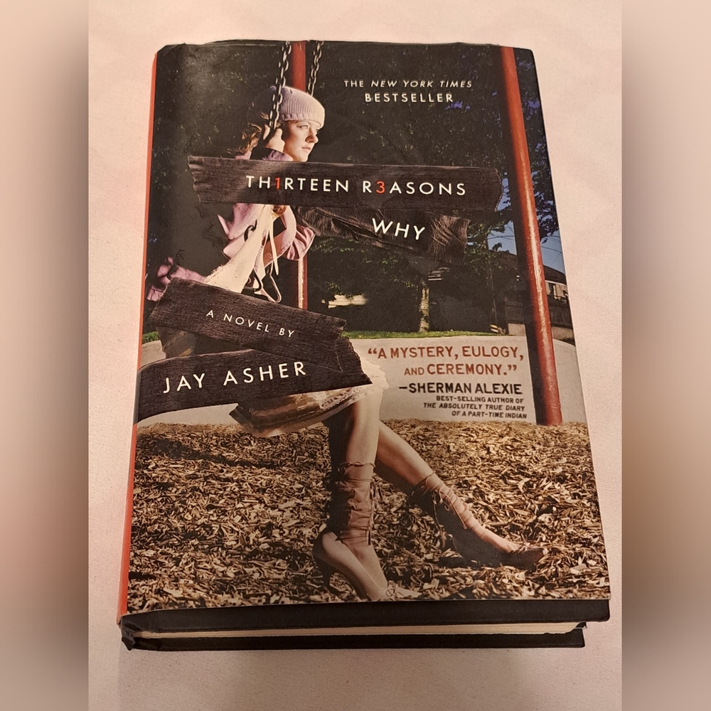 Hardback Book Thirteen Reasons Why Novel